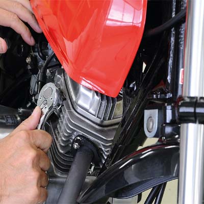 motorcycle shocker repairing