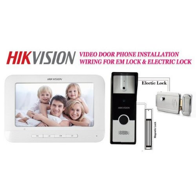 Hikvision 7 inch video door phone