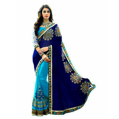 EMBROIDERY WORK SAREE