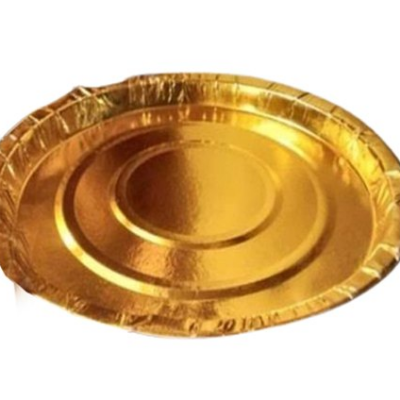 8 inch Golden Plate