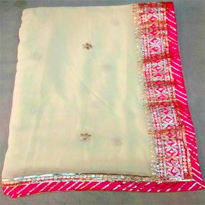 Gota Patti Work Saree