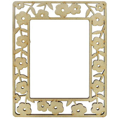 Wooden cutting frame