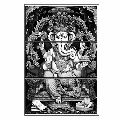 Ganesh ji 3D Tiles