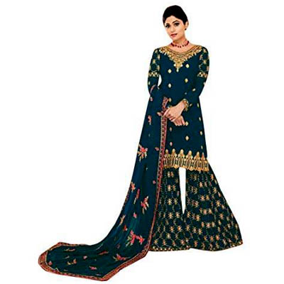 GHARARA DRESS